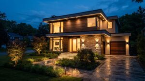 modern exterior home lighting