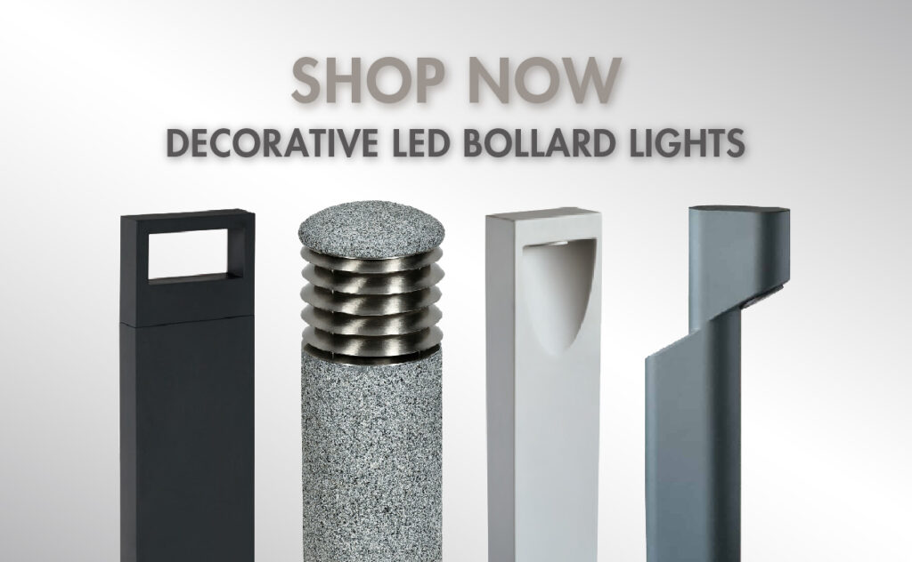 decorative led bollard lights