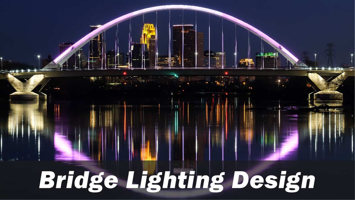 diseños de iluminación de puentes