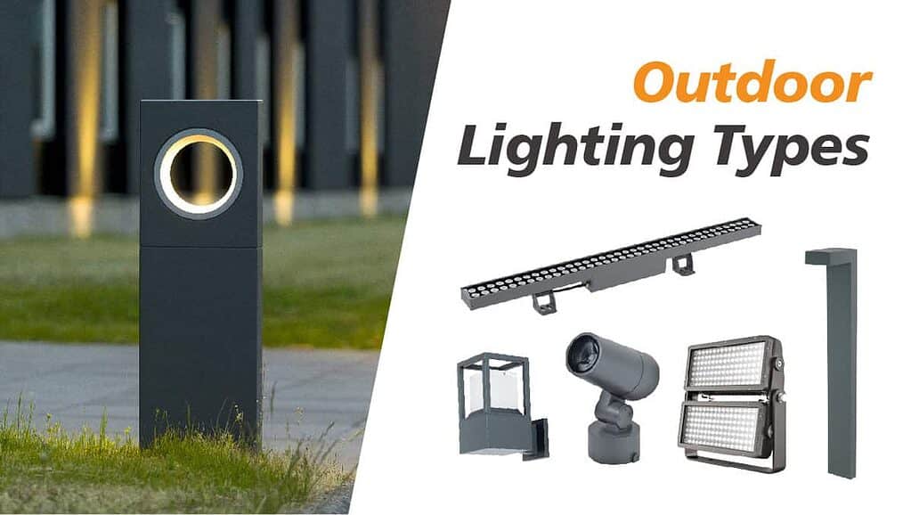 outdoor lighting types