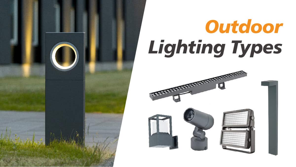 outdoor lighting types