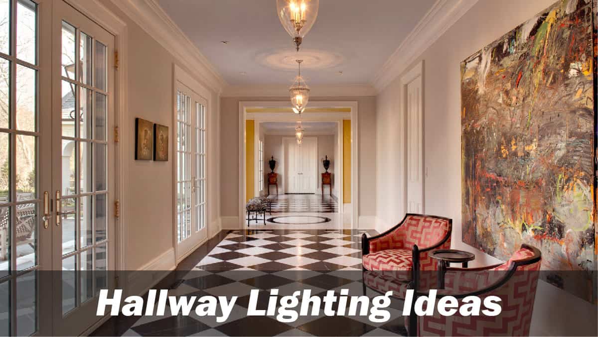 廊下の照明のアイデア