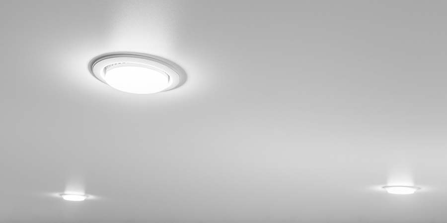 recessed lights