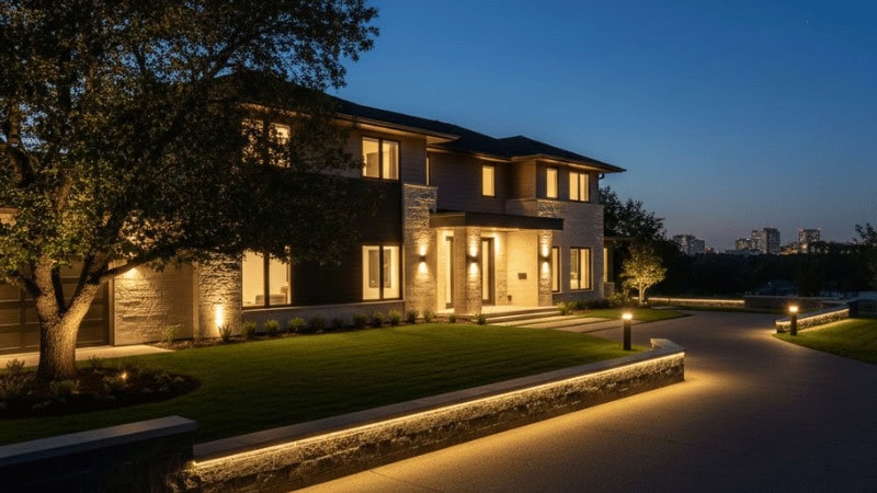 Perimeter Lighting of the house