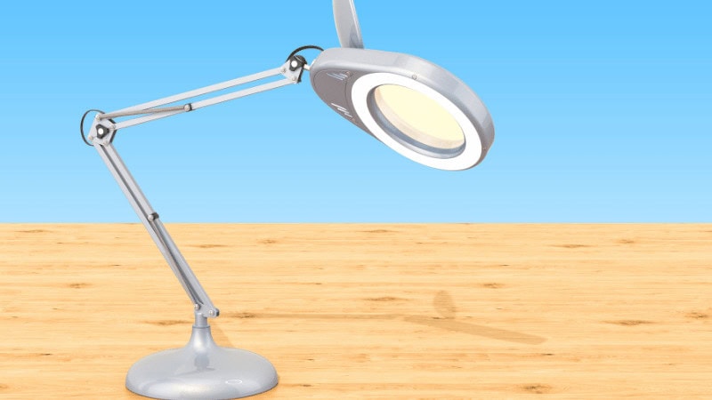 magnifier lamp