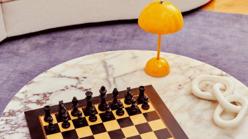 task lighting on the table