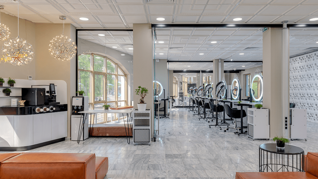 salon lighting