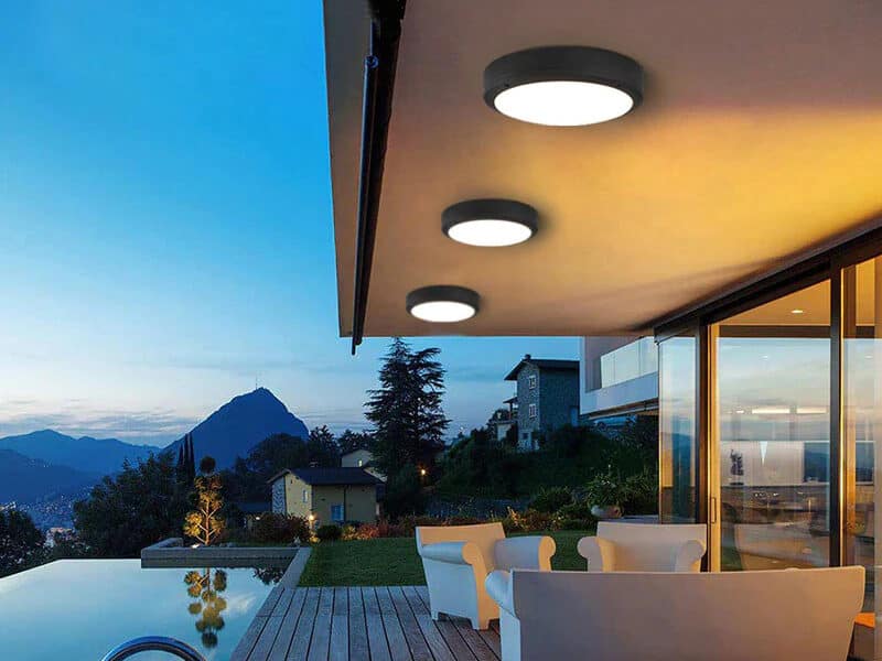 LED outdoor ceiling lighting