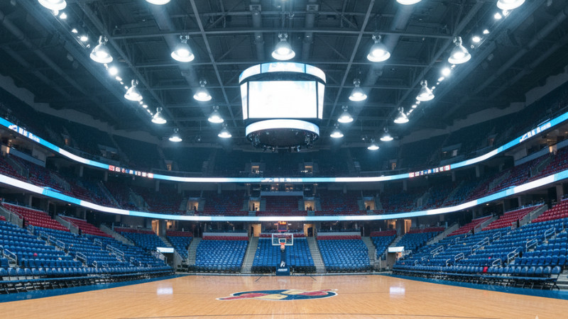 High Bay Lights in Sports Arenas and Gymnasiums