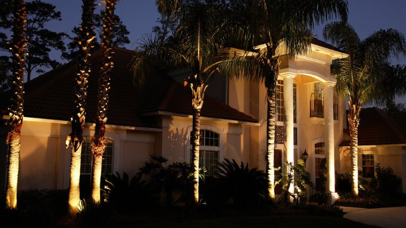 إضاءة الواجهة