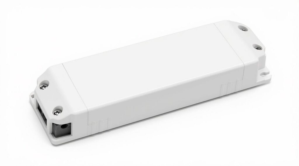 White constant voltage LED driver power supply for dim-to-warm lighting systems