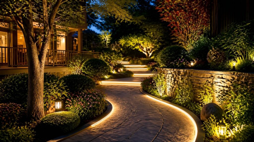 led garden strip lights