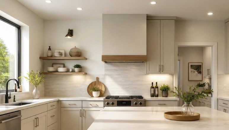 recessed kitchen lighting