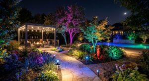 color changing lanscape lighting
