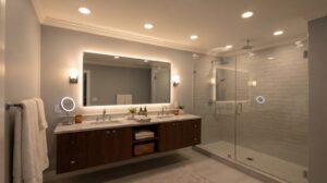 bathroom recessed lighting