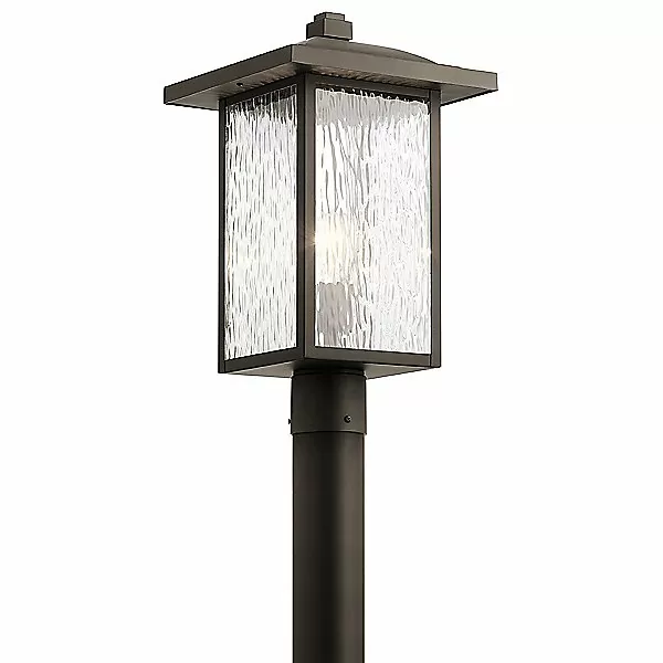 lampu pos led komersial modern