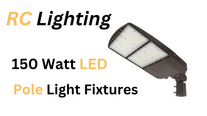 Iluminação RC luminárias de poste LED de 150 watts