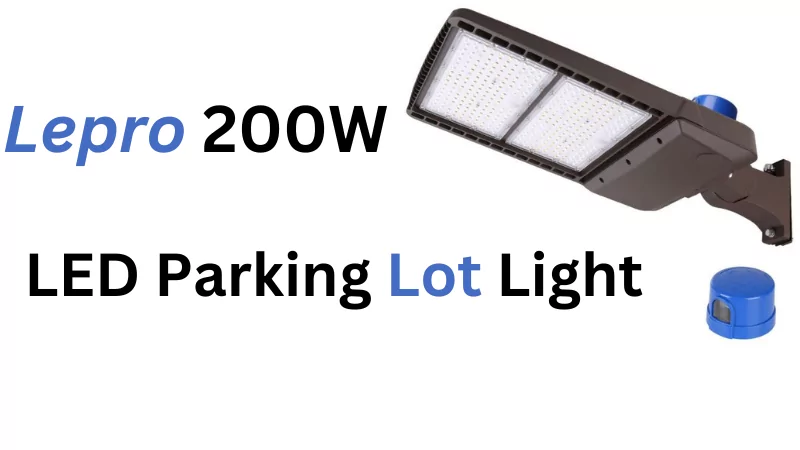 Luz LED para estacionamento Lepro 200W