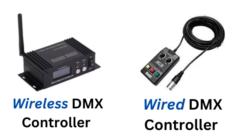 Wireless DMX controller kumpara sa Wired DMX controller